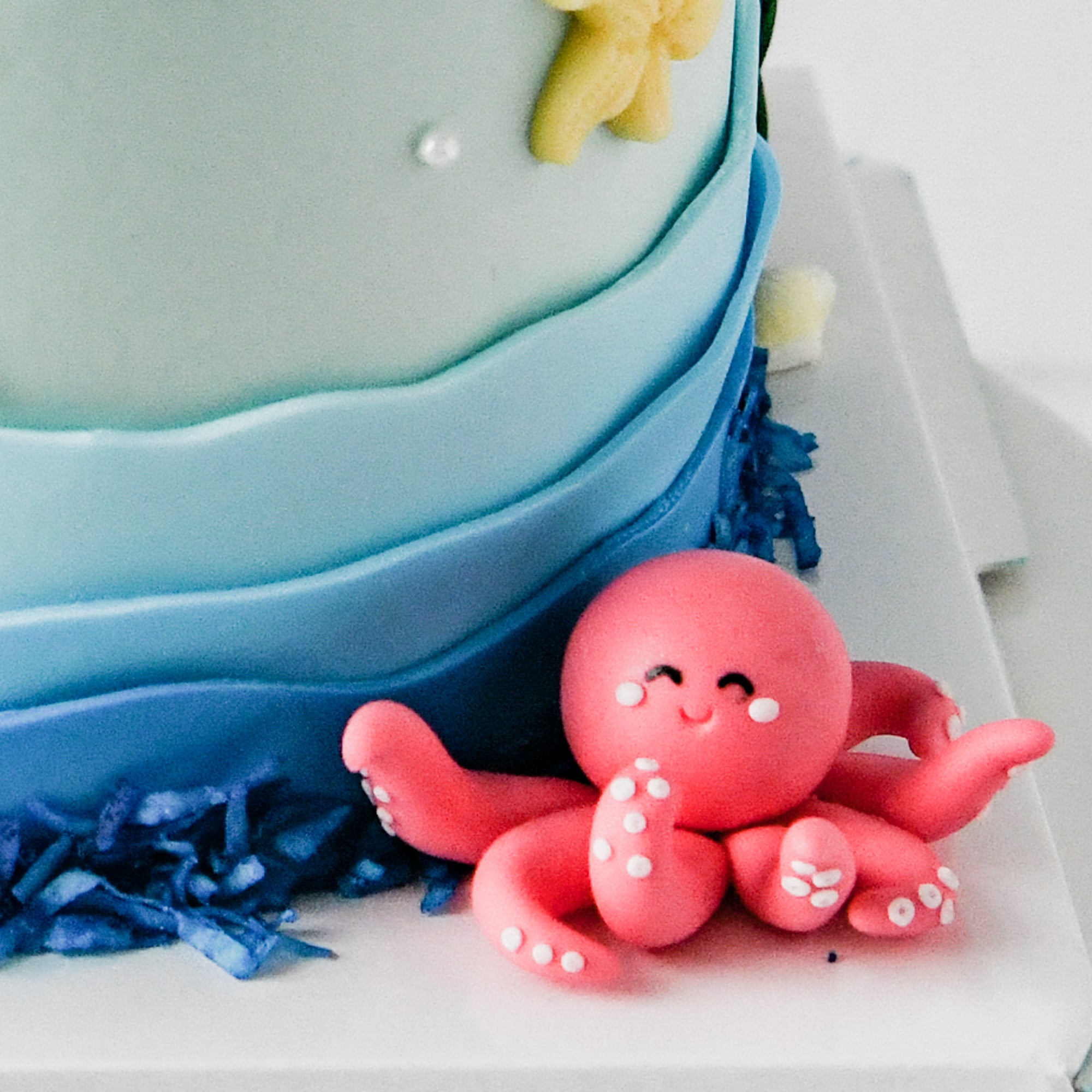 Customized Cake- Little Boy Sea Theme Cake – Annabella Patisserie Macarons