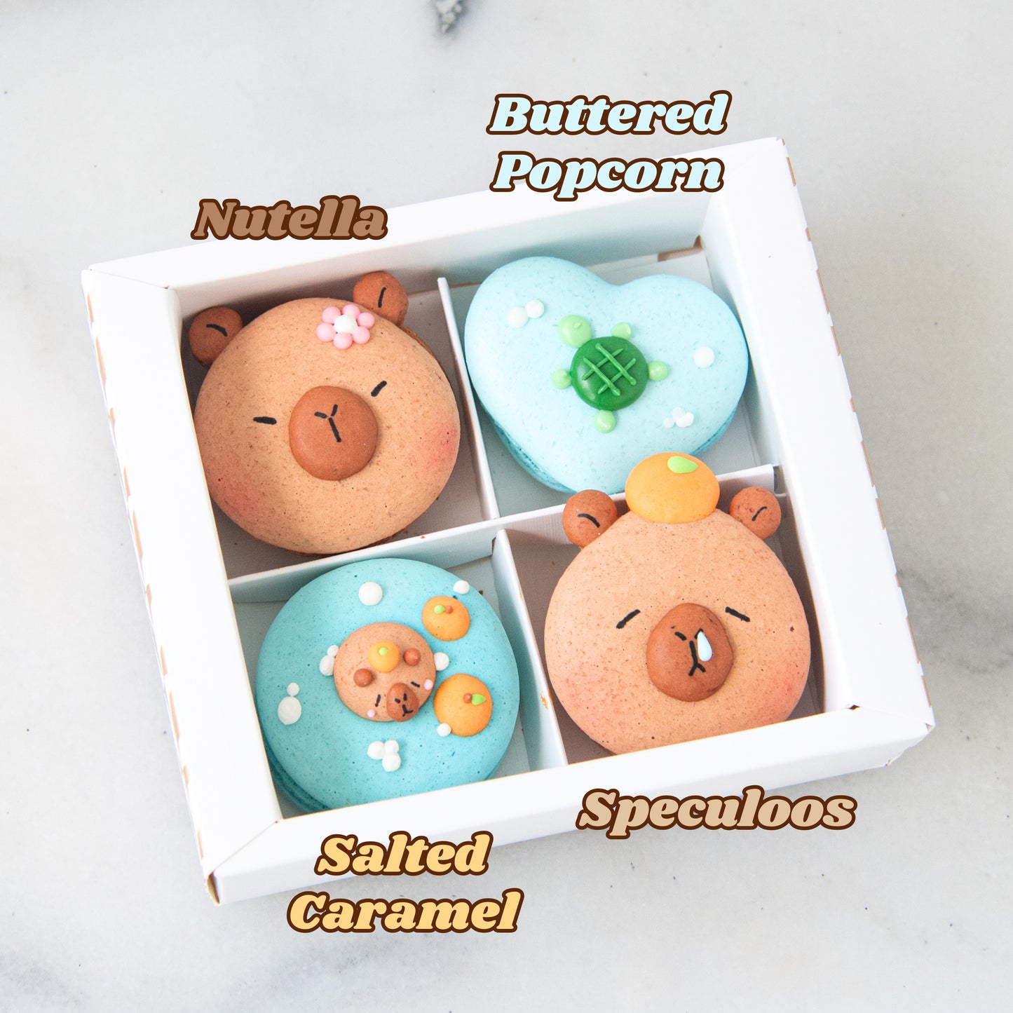 4in1 Hotsprings Capybara Macaron In Gift Box  | $18.80 Nett