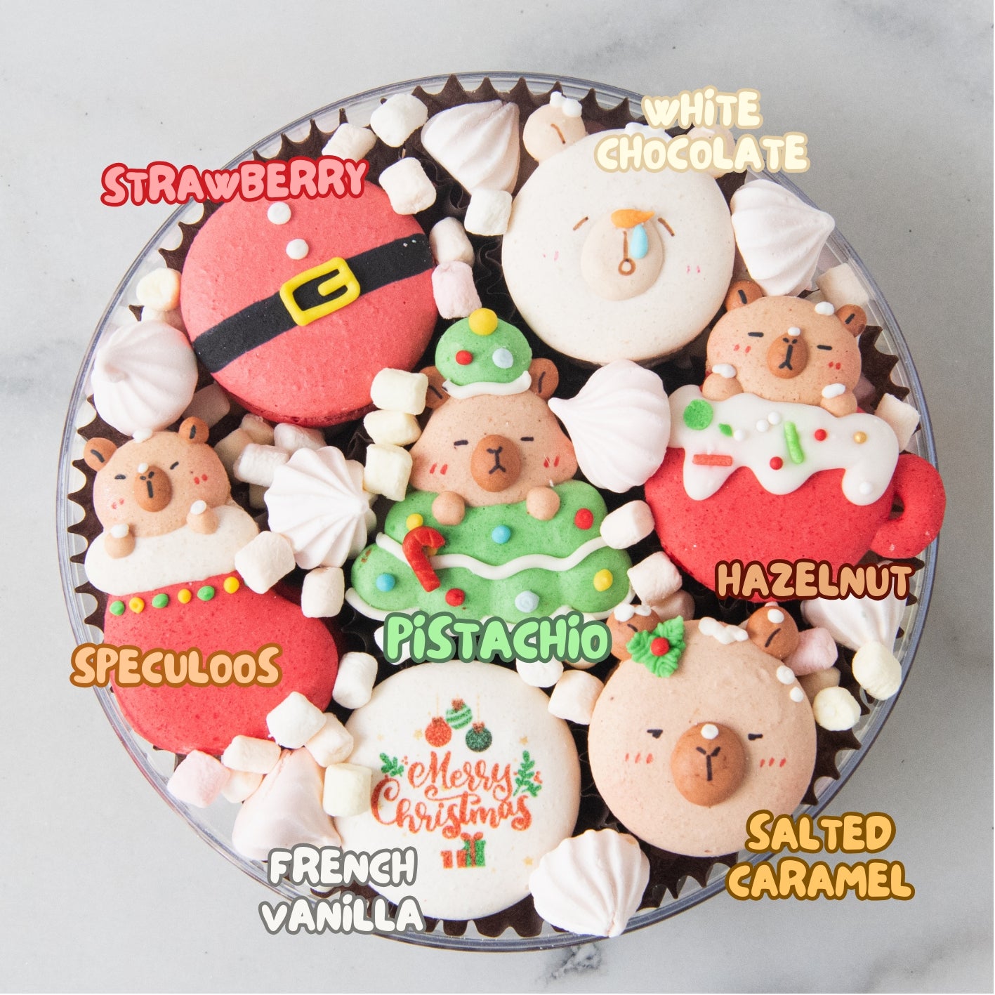 Ho Ho Ho! Merry Christmas | Capymas 7pc Treasure Set | $45.80 Nett