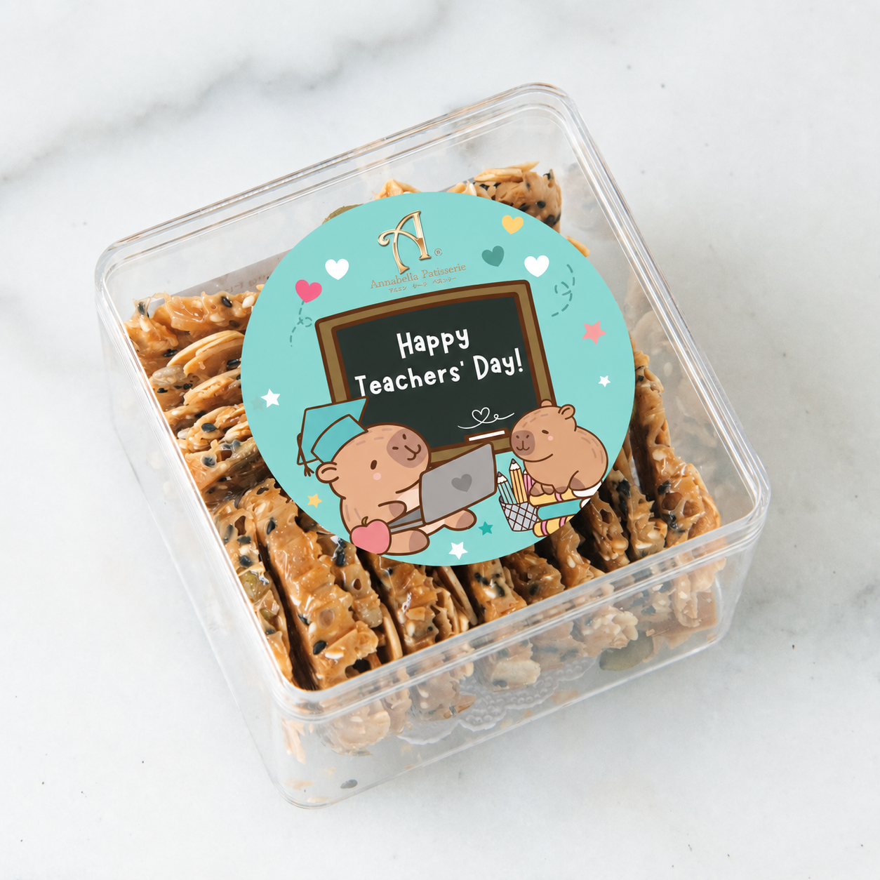Happy Teacher's Day | Bundle x 10set Teacher's Temptations Florentine Cookies | $108