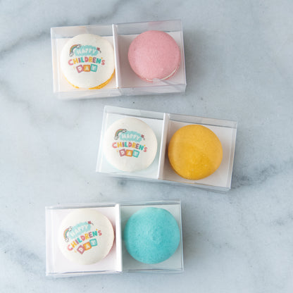 Happy Children's Day | 2 pcs macaron set  | Early Bird Special | Price $7.80 nett