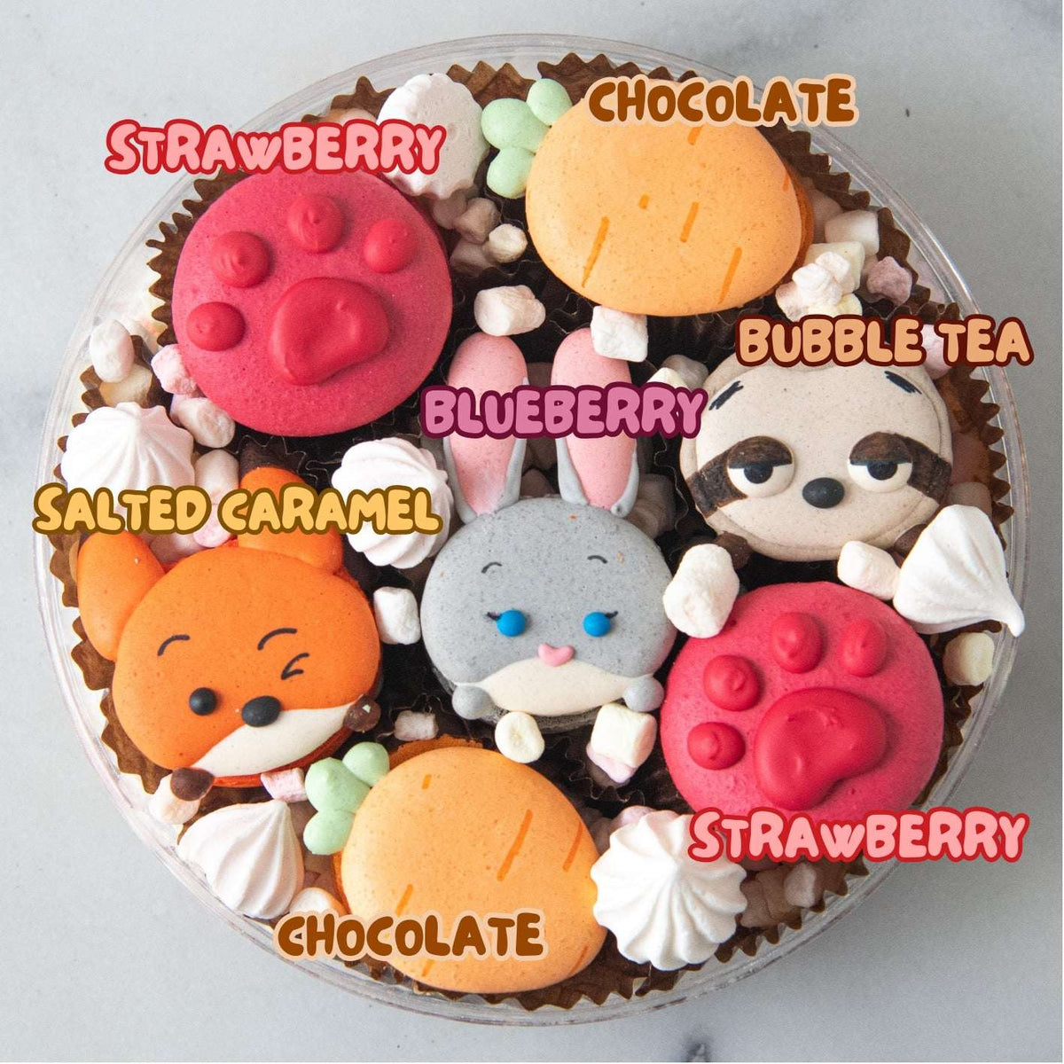 Disney Zootopia 7pcs Treasure Macaron | (U.P $60.80)