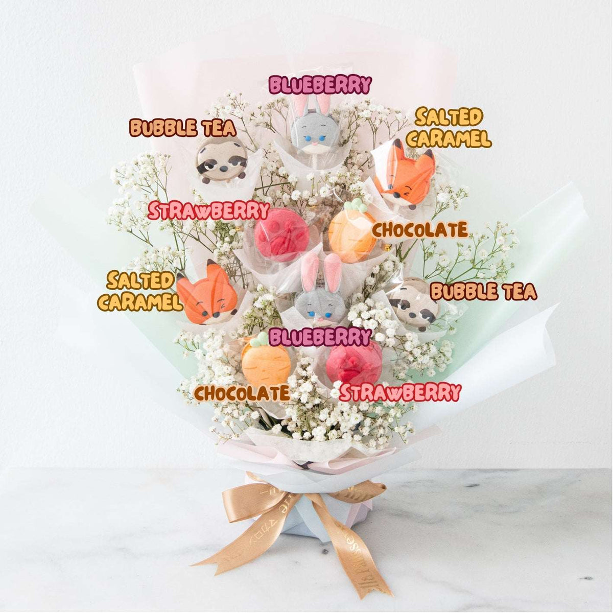 Disney Zootopia Macaron Bouquet | $138 Nett
