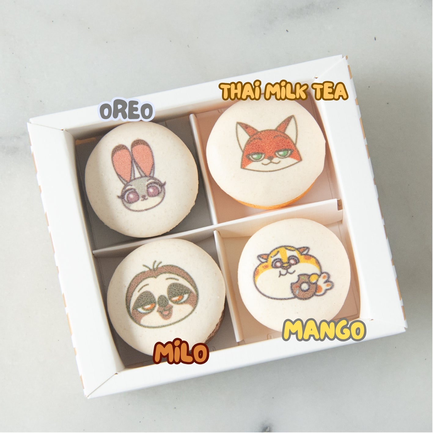 Disney Zootopia 4in1 Printed Macaron | $13.90 Nett