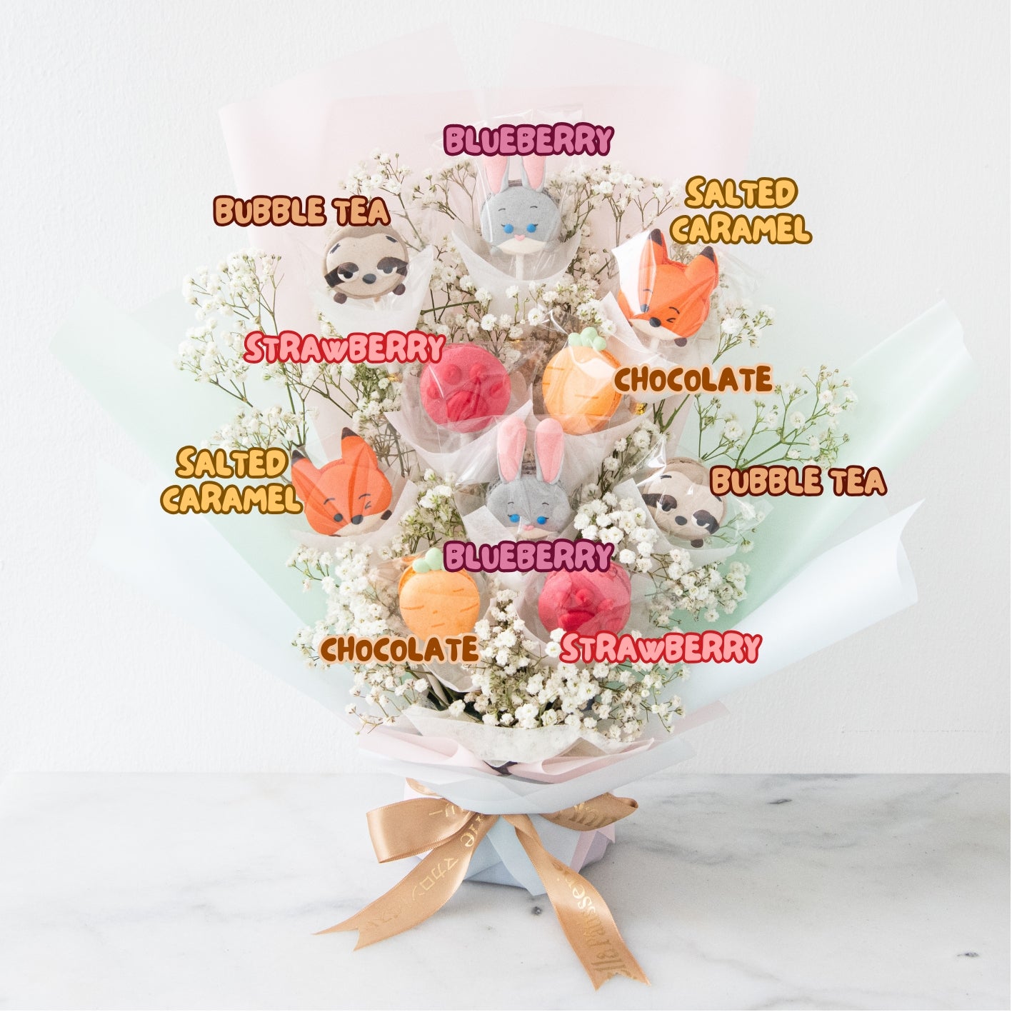 Disney Zootopia Macaron Bouquet | $138 Nett