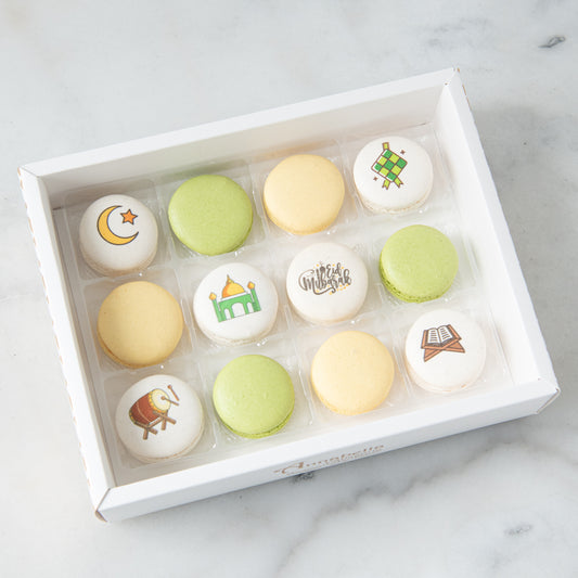 Happy Eid Mubarak 2024! | Eid-elicious Macarons In Gift Box | $38.80 Nett