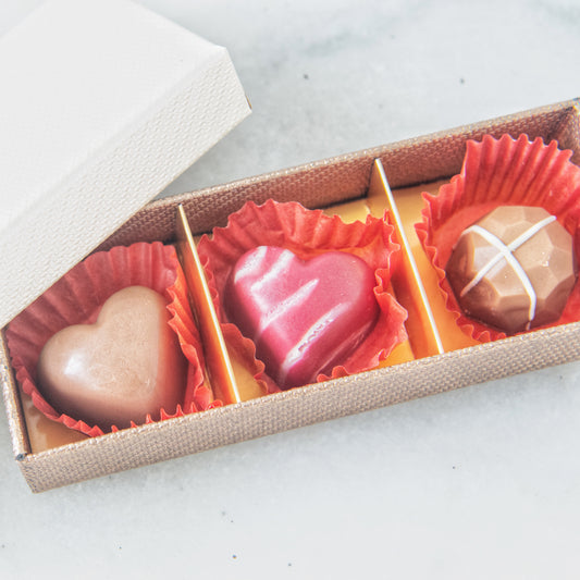 Happy Valentine's Day 2025! | 3pcs Premium Hand Crafted Chocolate Gift Set | $15.80 Nett (FREE w. $80 any purchase | add to cart) 1st 100