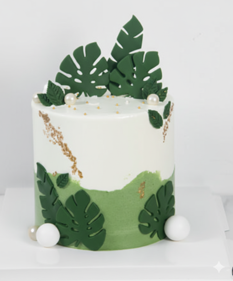 Customized Cake - Tropical Safari Cake