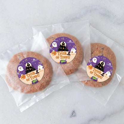 Happy Halloween l Chocolate Chip Cookies 1pc x 20 packs (Individual Packed) | Halal Certified | Limited Qty 1st 100 Order | $25.8 Nett