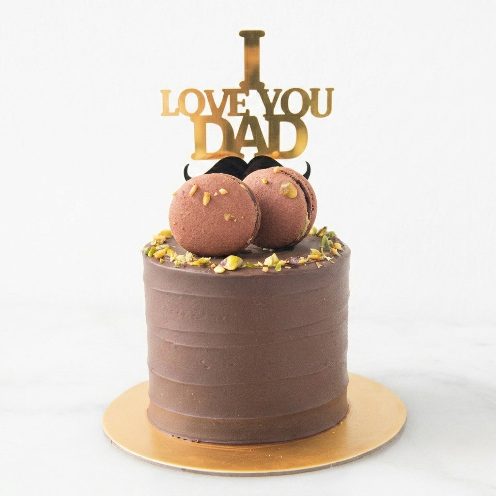 Dubai Kunafa Cake Petite | Including 2pcs Dubai Kunafa Macaron | $55.80 Nett