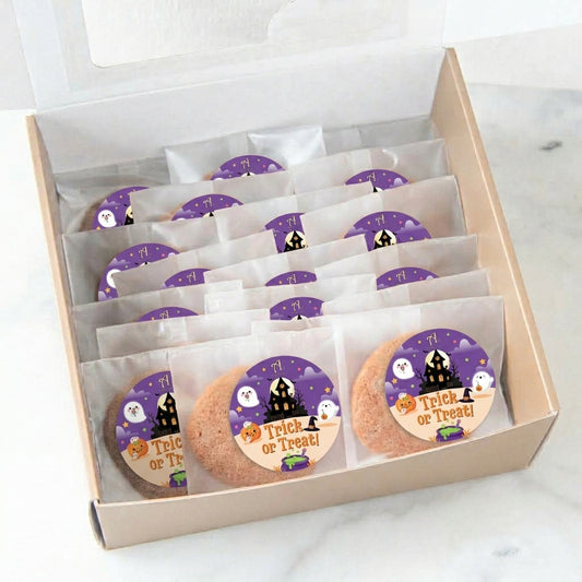 Happy Halloween l Chocolate Chip Cookies 1pc x 20 packs (Individual Packed) | Halal Certified | Limited Qty 1st 100 Order | $25.8 Nett