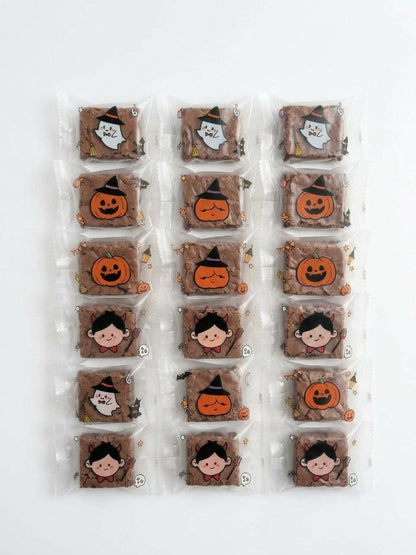 Happy Halloween l Chocolate brownie 1pc x 20 packs (Individual Packed) | Halal Certified | Limited Qty 1st 100 Order | $23.8 Nett