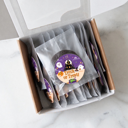 Happy Halloween l Double Chocolate Cookies 1pc x 20 packs (Individual Packed) | Halal Certified| $25.8 Nett
