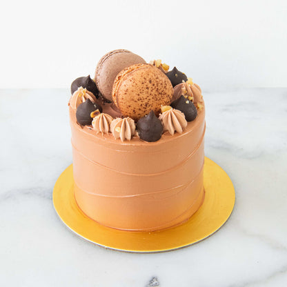 *New* Nutella Cake Petite | Including 2 pcs Macarons | $38.80 Nett