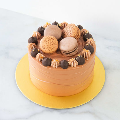 *New* Nutella Cake Upsize | Including 4 pcs Macarons | $68.80 Nett