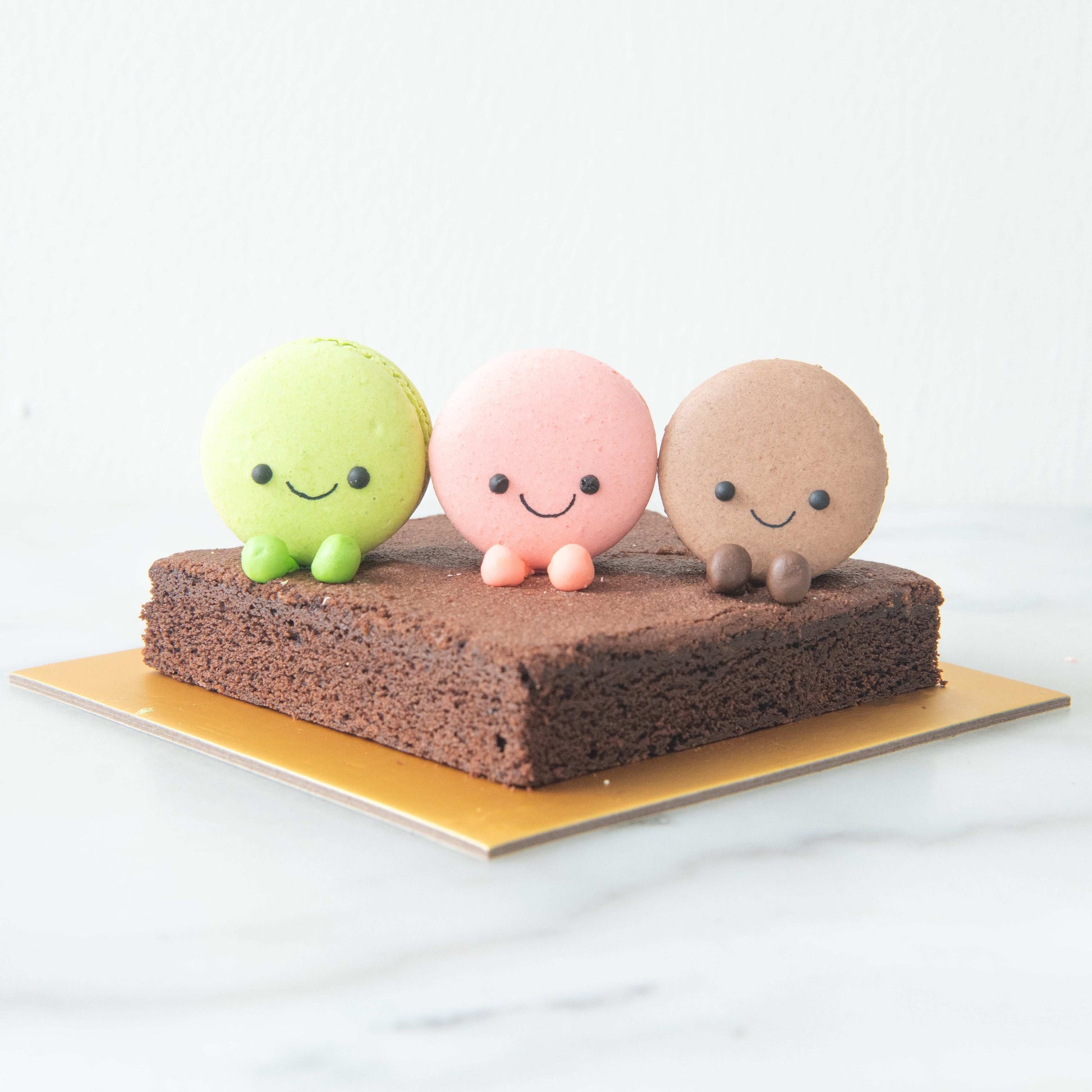 *New* Smiley Bakes Macaron Brownie | $25.80 Nett