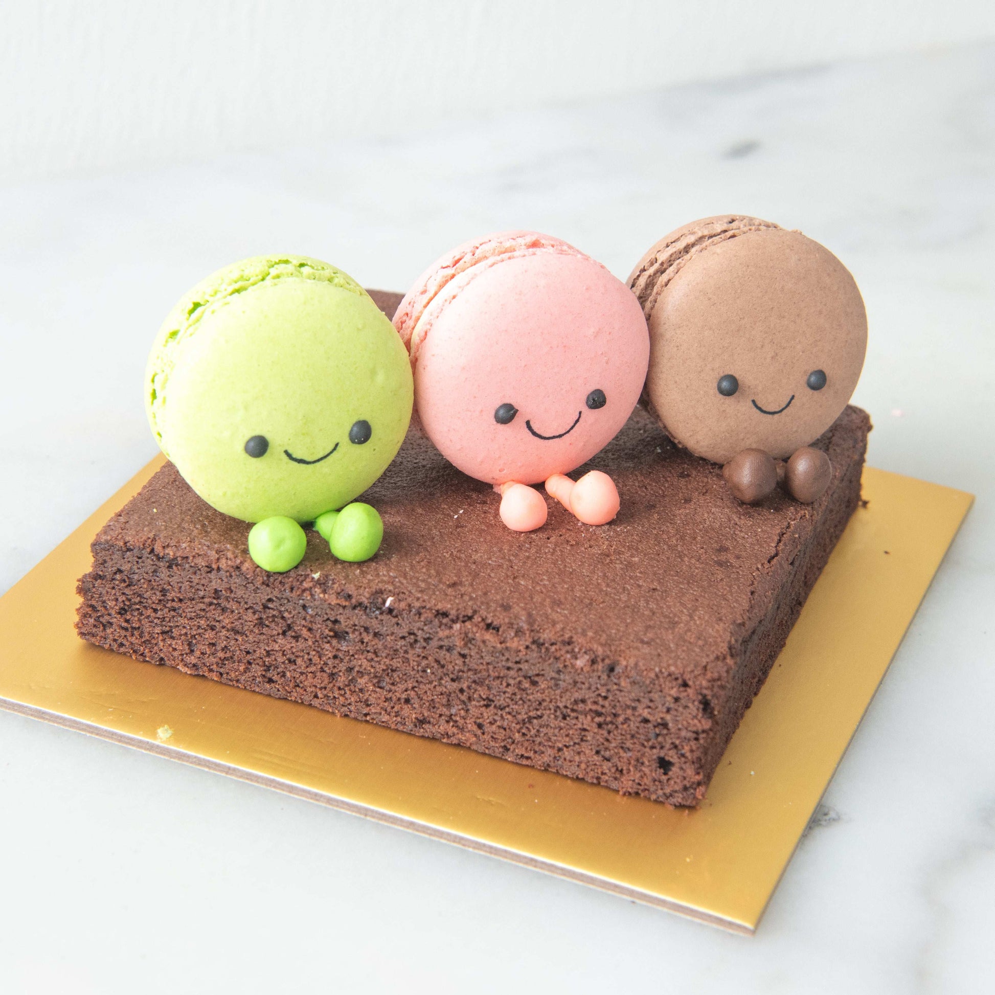 *New* Smiley Bakes Macaron Brownie | $25.80 Nett