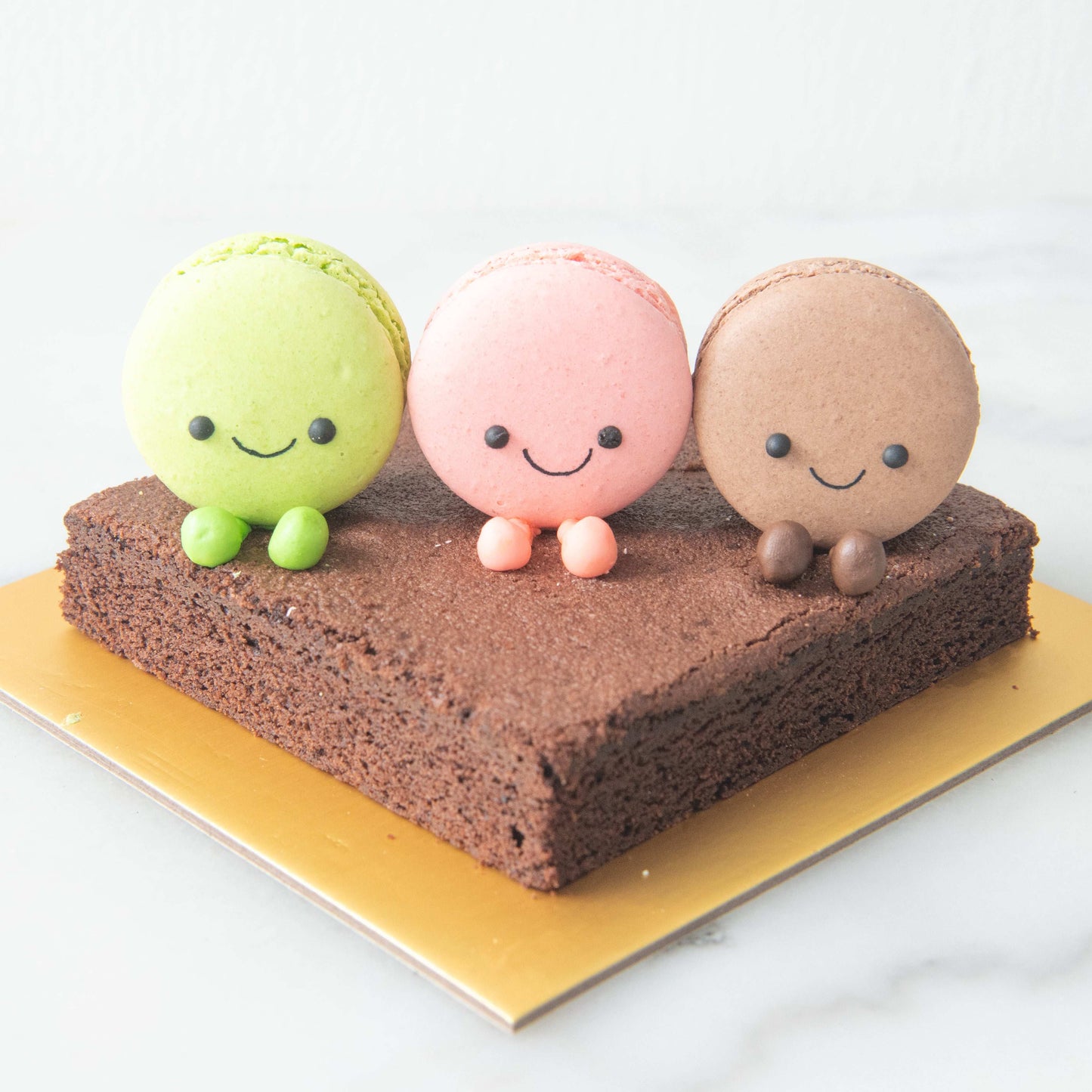 *New* Smiley Bakes Macaron Brownie | $25.80 Nett