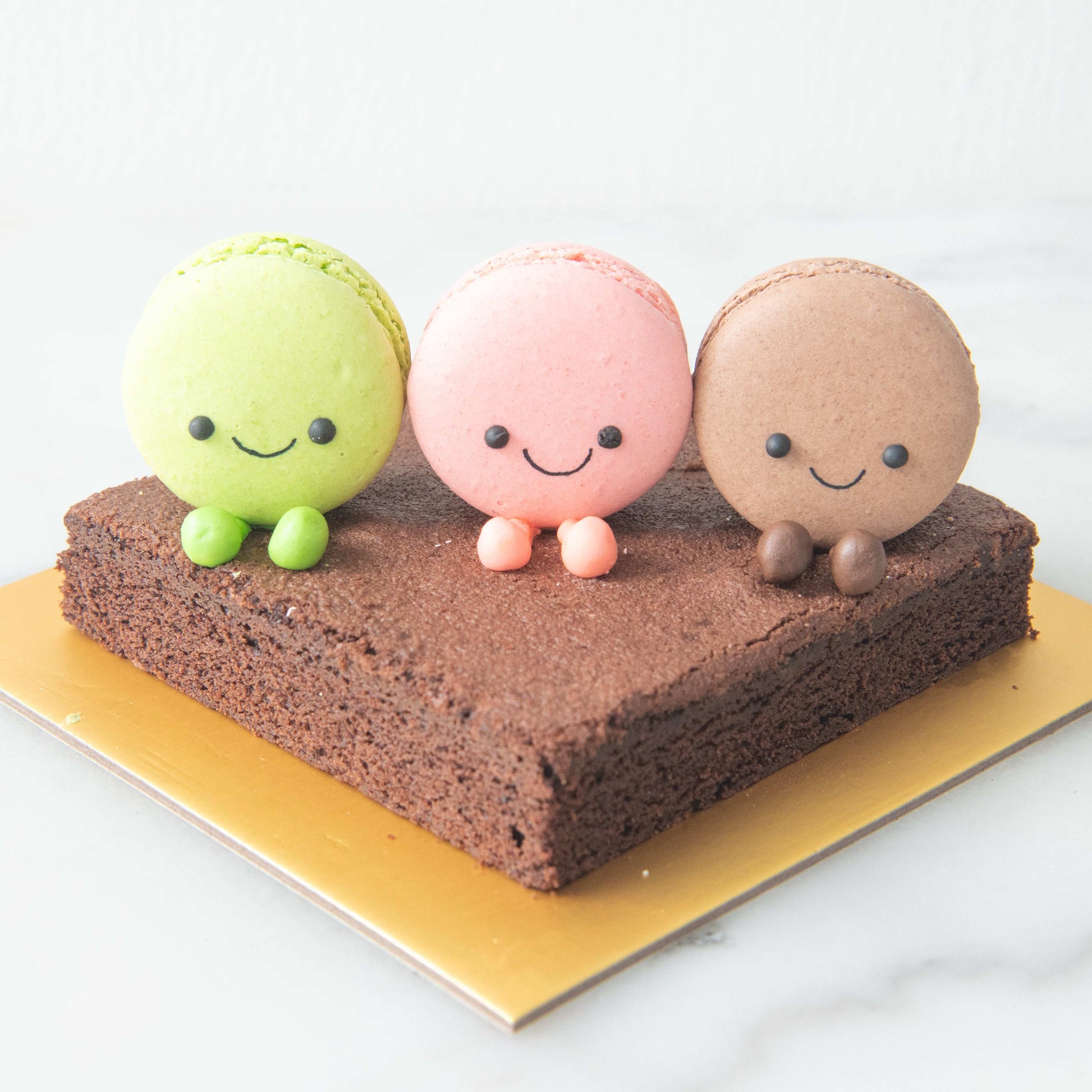 *New* Smiley Bakes Macaron Brownie | $25.80 Nett