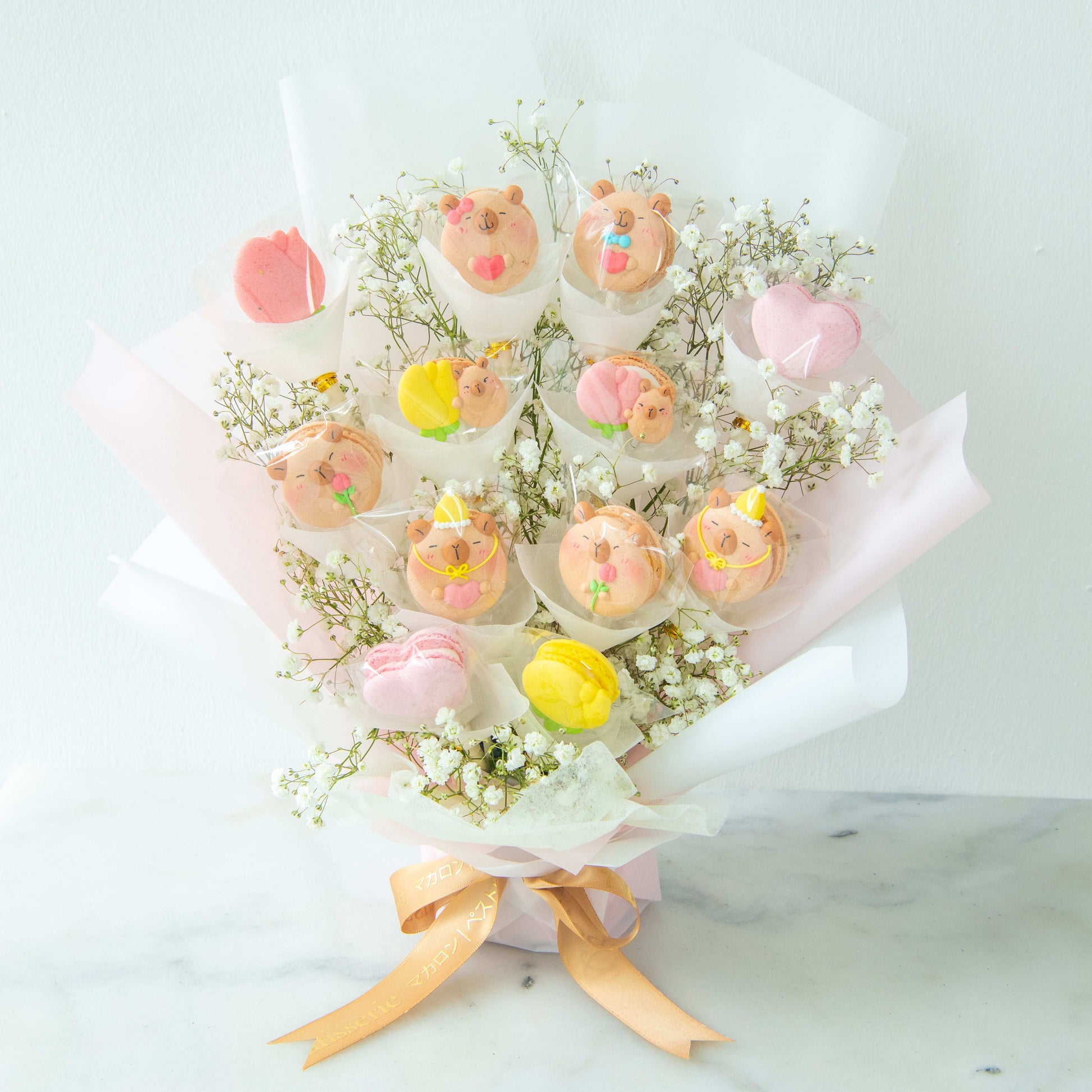 Happy Mom's Day | Cake and Capybara Bouquet Bundle | $149.90 Nett
