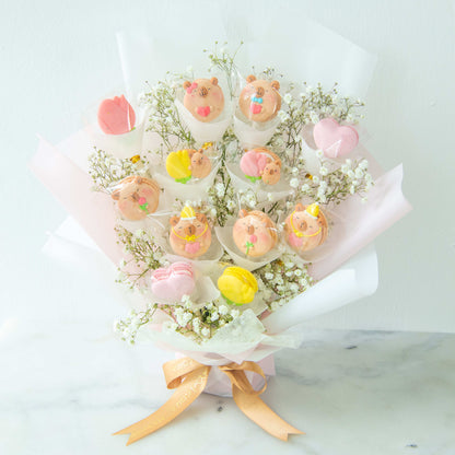Happy Mom's Day | Cake and Capybara Bouquet Bundle | $149.90 Nett