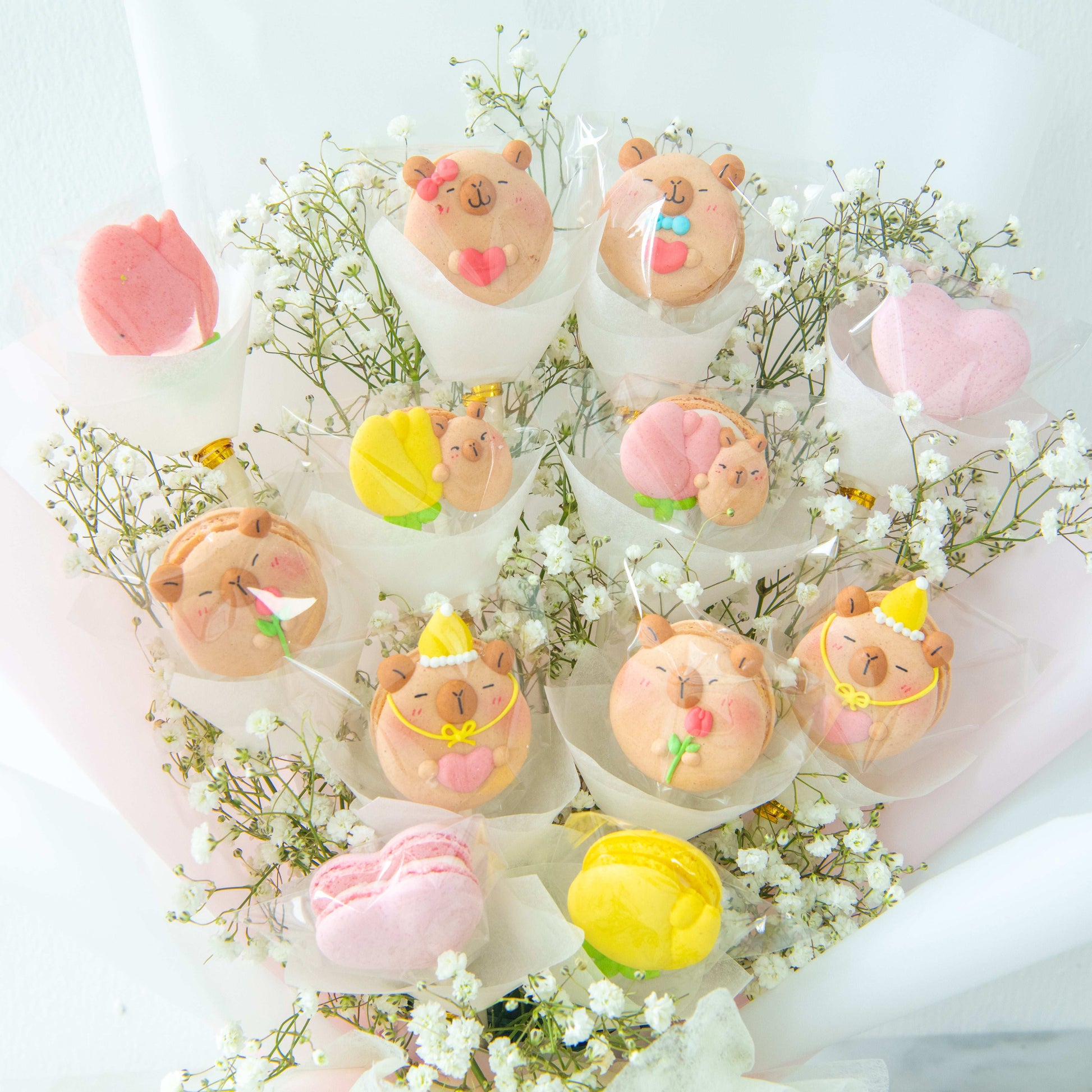Happy Mom's Day | Cappy Love Macaron Bouquet | $138 Nett