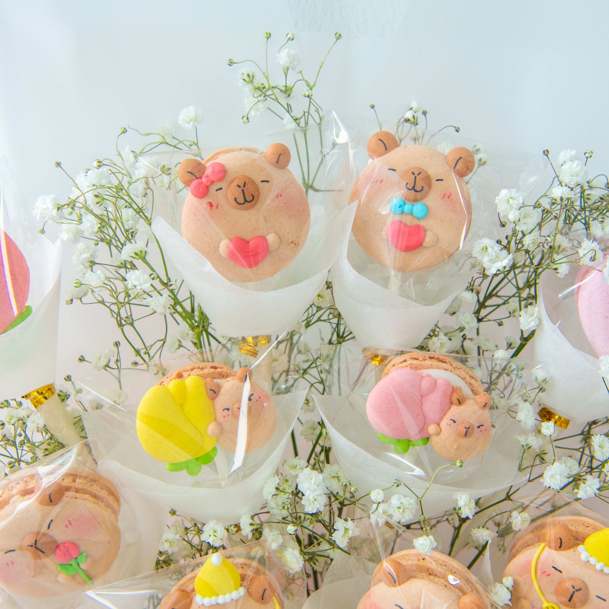 Happy Mom's Day | Lychee Sakura Cake and Bouquet Bundle | $169.80 Net