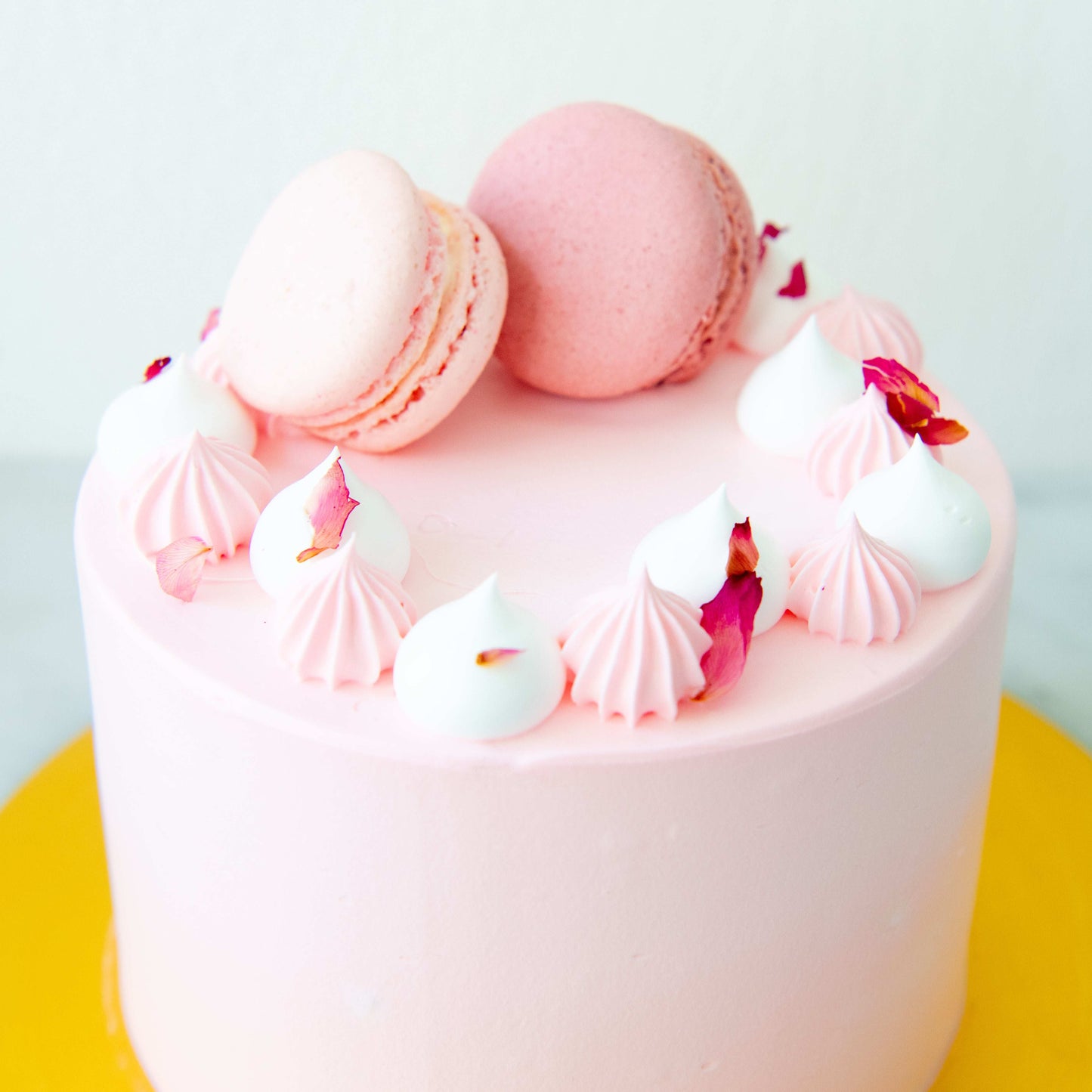 Happy Mom's Day | Lychee Sakura Cake and Bouquet Bundle | $169.80 Net
