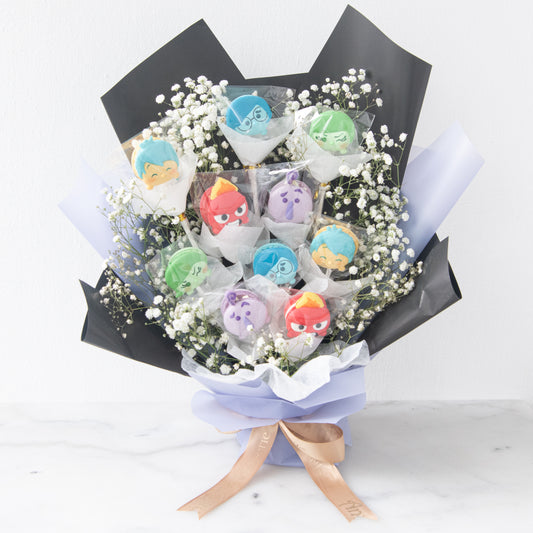 Disney Inside Out Macaron Bouquet Set | $128 Nett