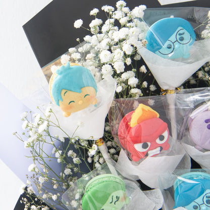 Disney Inside Out Macaron Bouquet Set | $128 Nett