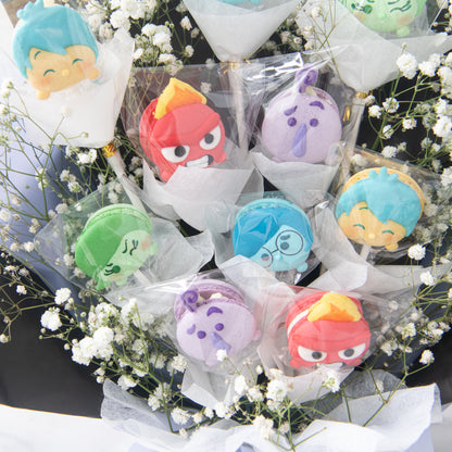 Disney Inside Out Macaron Bouquet Set | $128 Nett