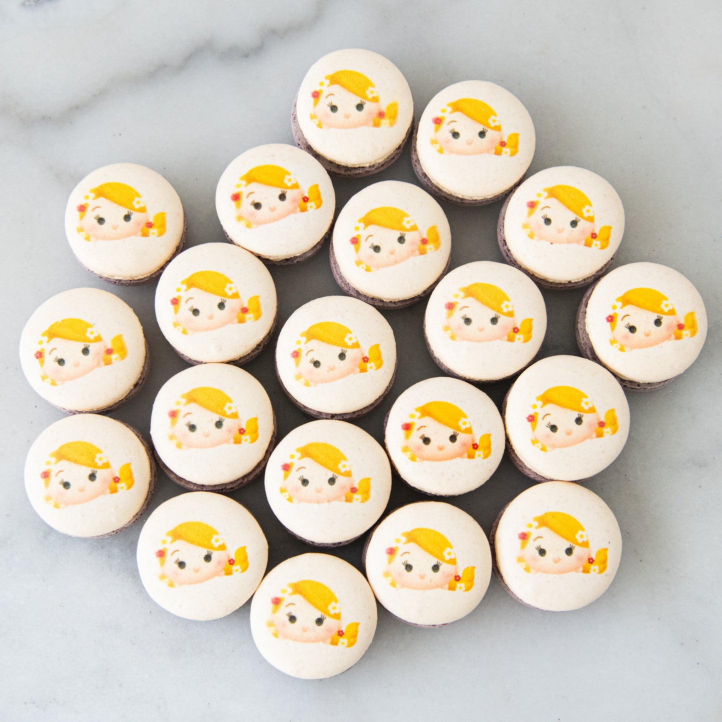 Disney Tsum Tsum Princess Rapunzel 20in1 Printed Macaron | $58.80 Nett