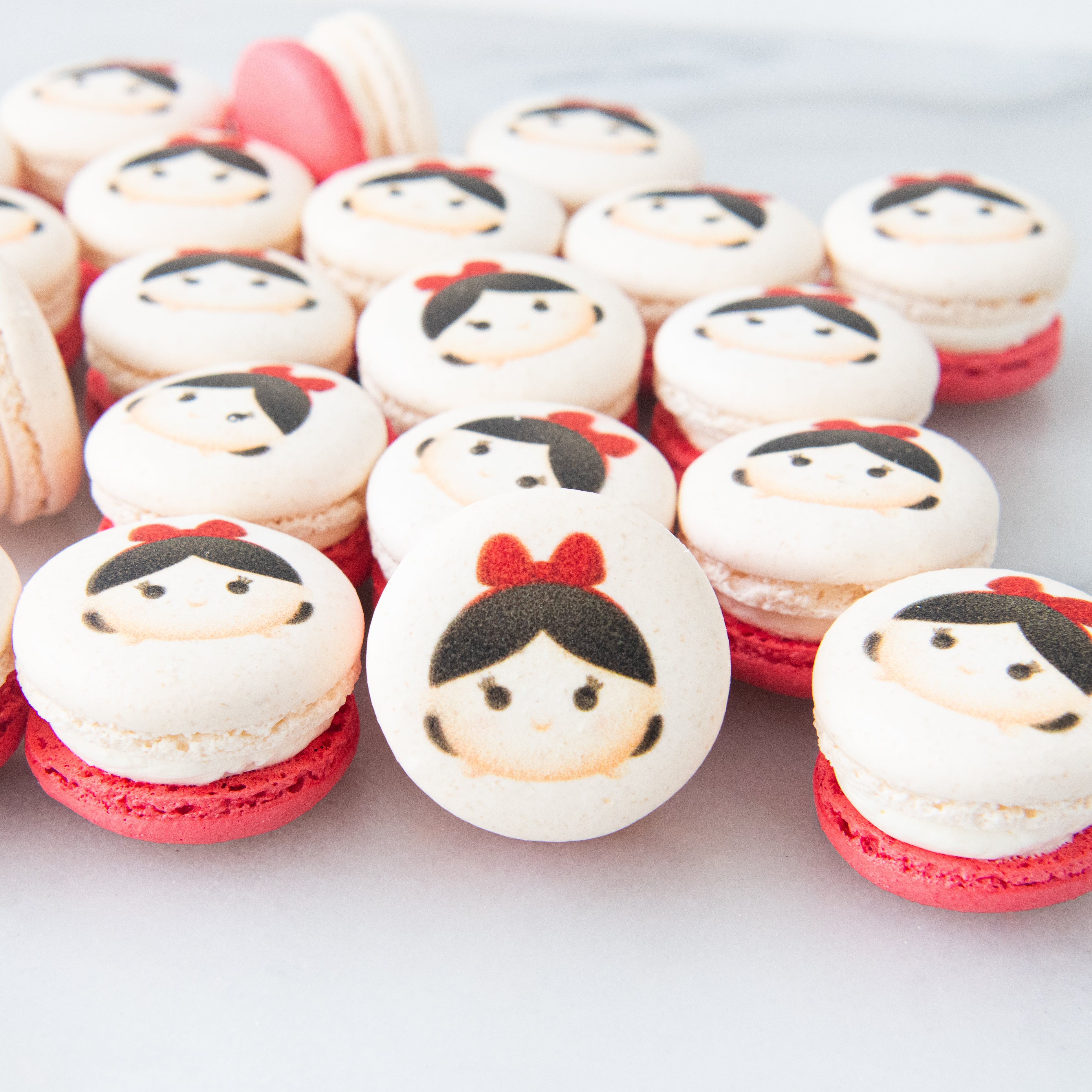 macaron♥様 画像 Disney Tsum Tsum Princess Snow White 20in1 Printed Macaron