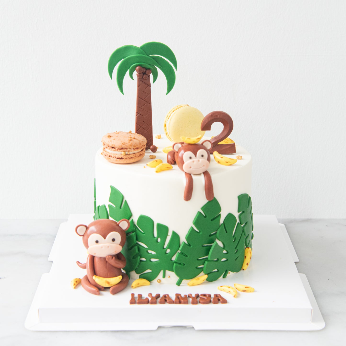 Customized Cake - Monkey & Bananas