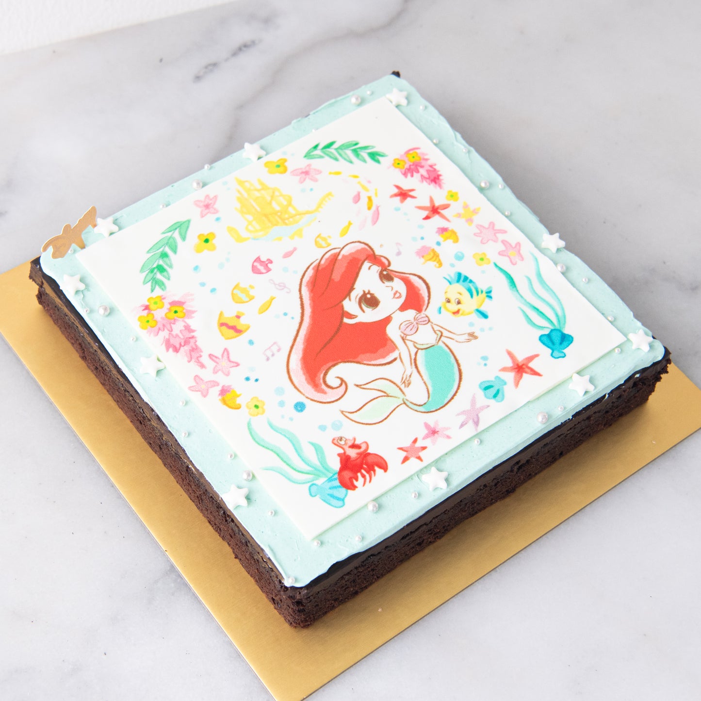 Disney Princess Ariel Big Brownie | $45.80 Nett