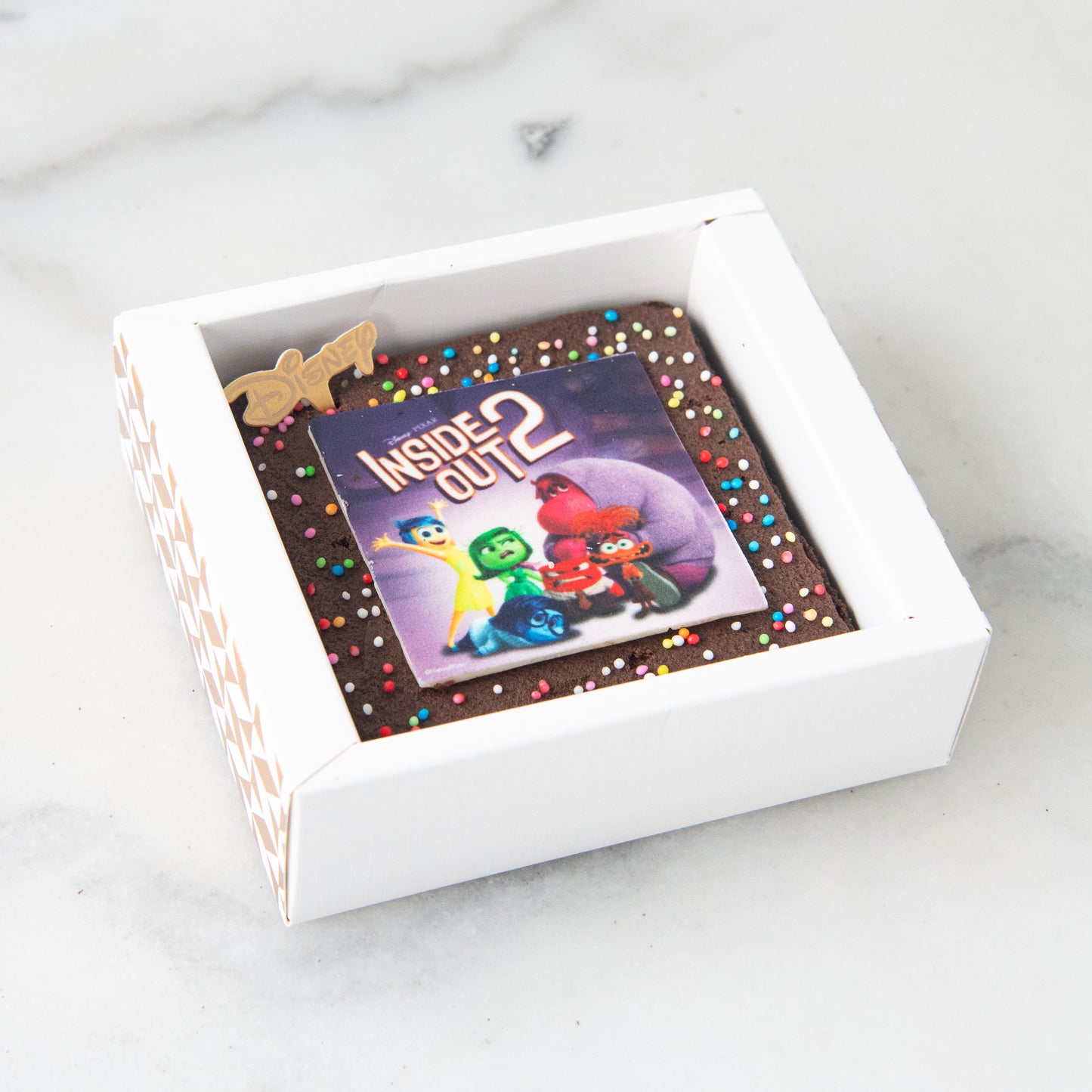 Disney Inside Out Petite Brownie 8x8 | $9.80 Nett Only