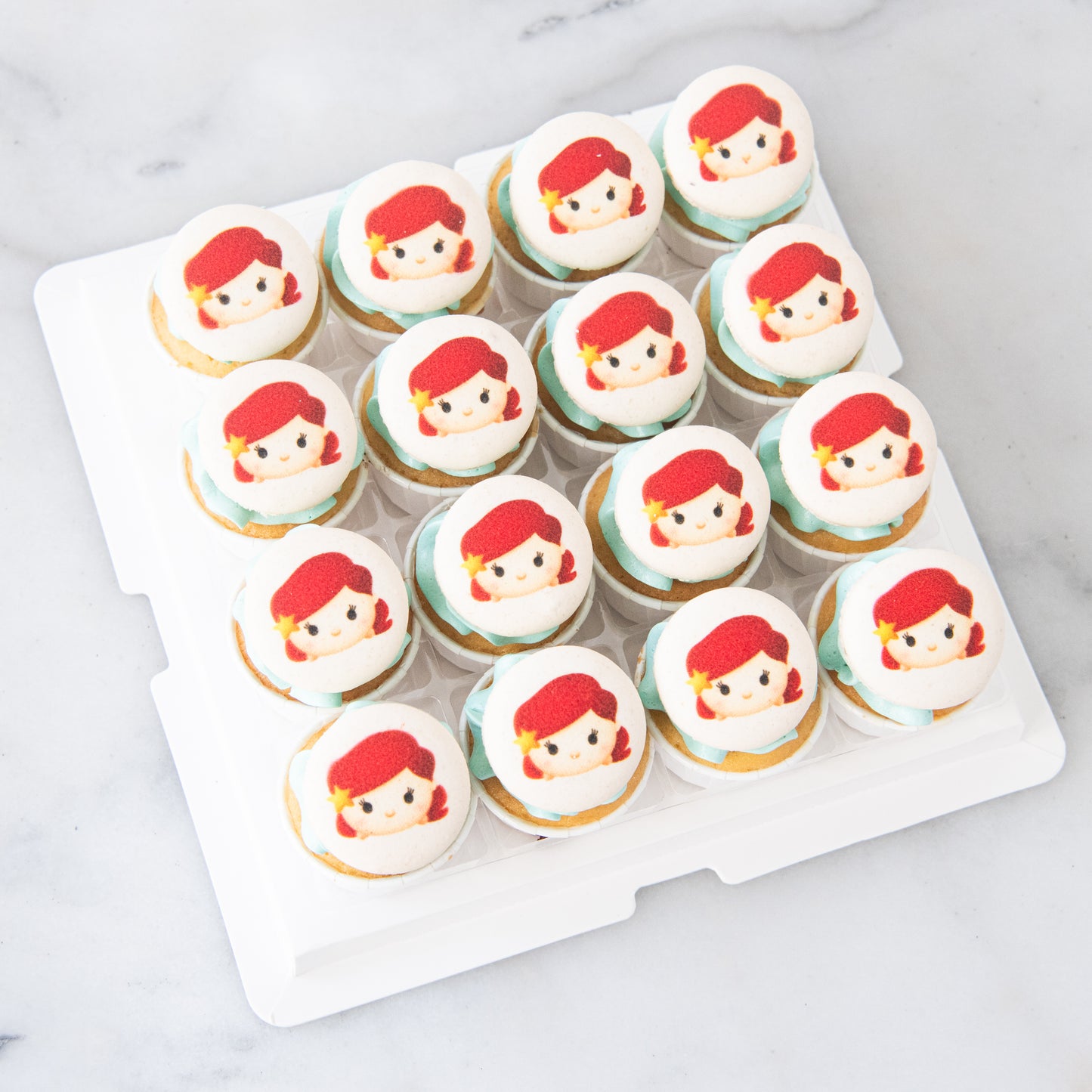 Disney Princess Ariel 16pcs Cupcake | $68.80 Nett