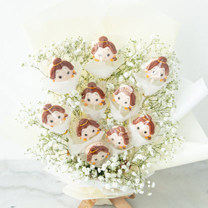 Disney Tsum Tsum Princess Belle Macaron Bouquet | $138 Nett