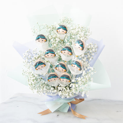 Disney Tsum Tsum Princess Jasmine Macaron Bouquet | $138 Nett