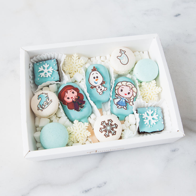 Disney Frozen Cakesicles 45.80 Nett Annabella Patisserie Macarons