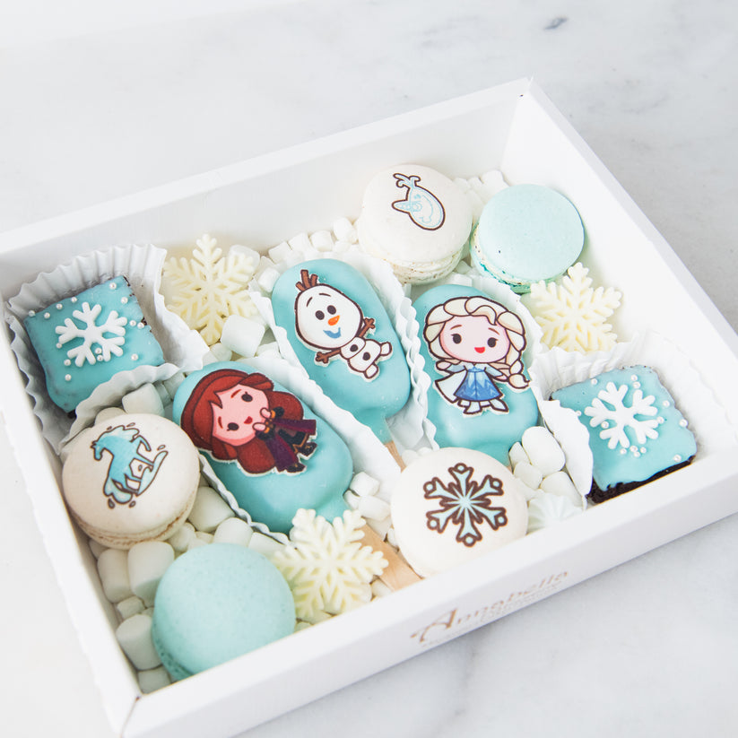 Disney Frozen Cakesicles 45.80 Nett Annabella Patisserie Macarons