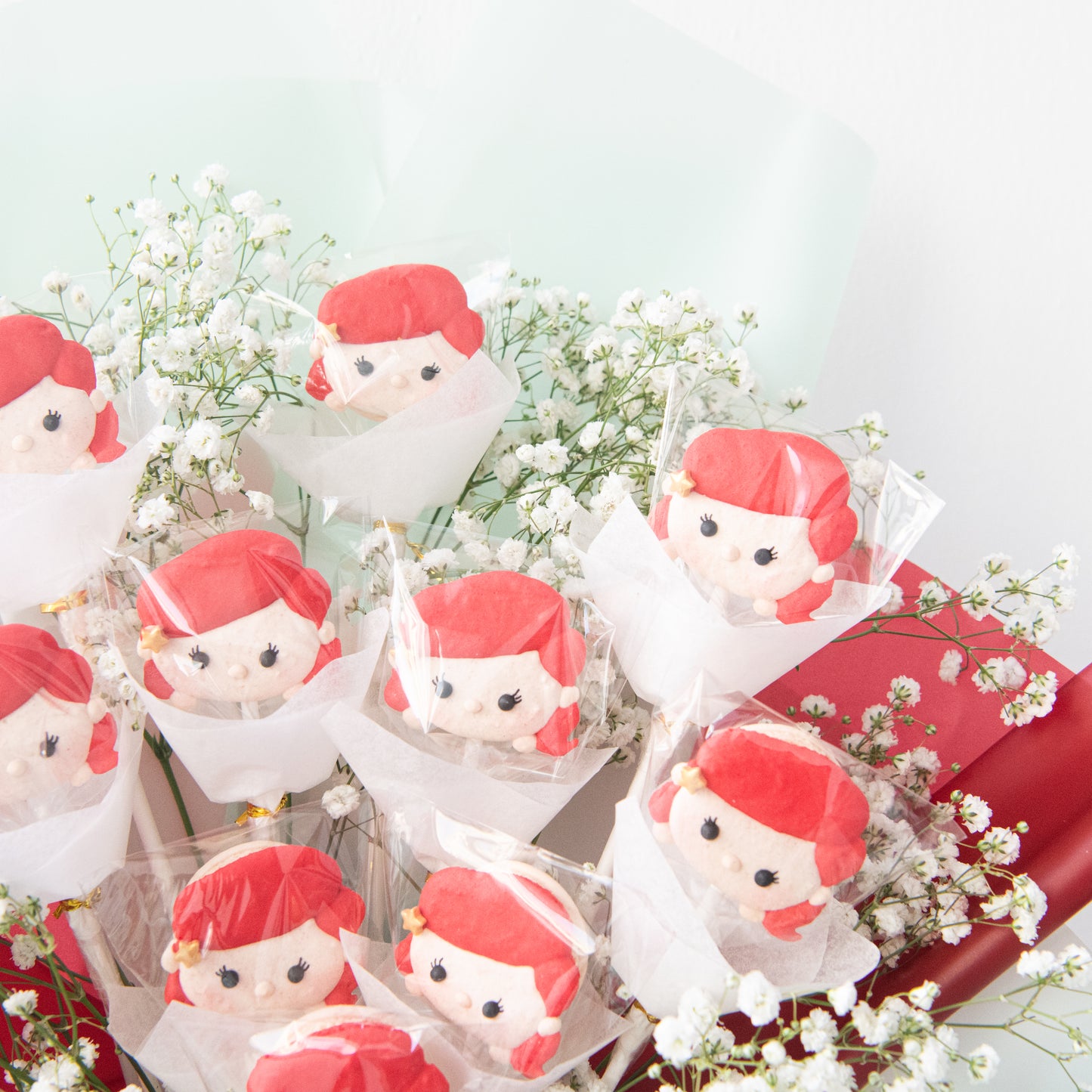 Disney Tsum Tsum Princess Ariel Macaron Bouquet | $138 Nett