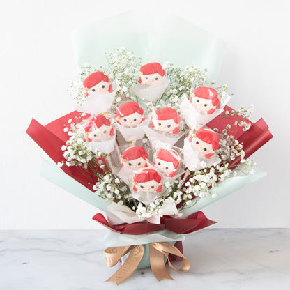 Disney Tsum Tsum Princess Ariel Macaron Bouquet | $138 Nett