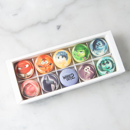 Disney Inside Out 10in1 Round Printed Macaron Set | $38.80 Nett