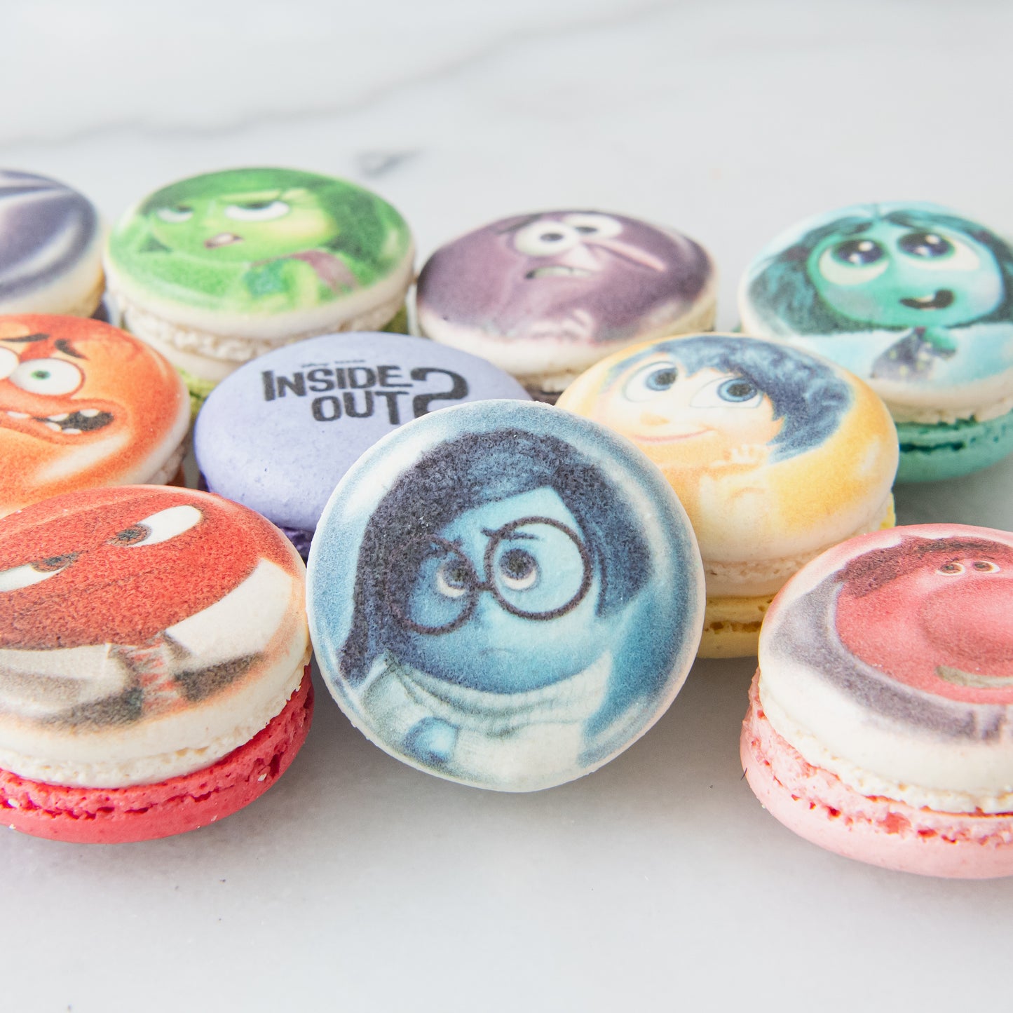 Disney Inside Out 10in1 Round Printed Macaron Set | $38.80 Nett