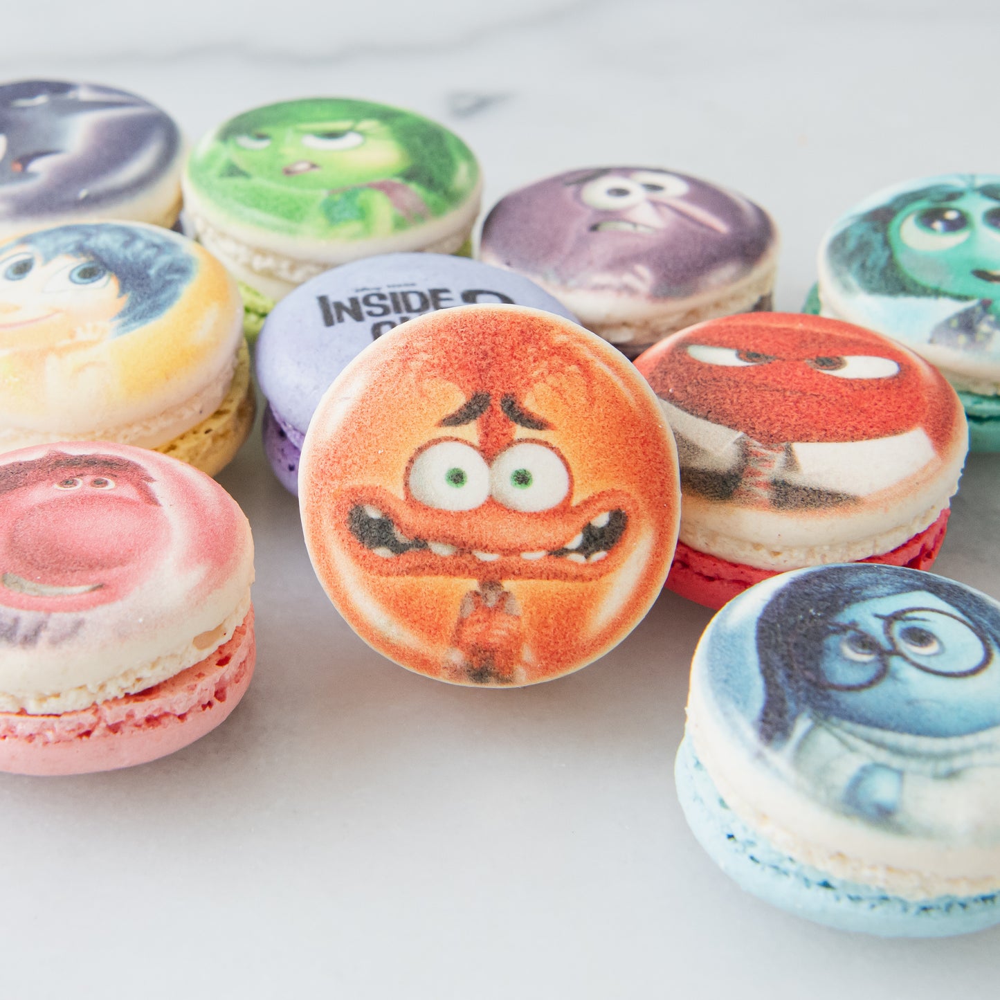 Disney Inside Out 10in1 Round Printed Macaron Set | $38.80 Nett