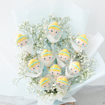 Disney Tsum Tsum Princess Cinderella Macaron Bouquet | $138 Nett