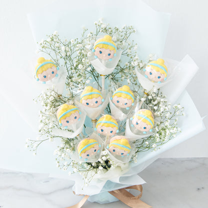 Disney Tsum Tsum Princess Cinderella Macaron Bouquet | $138 Nett