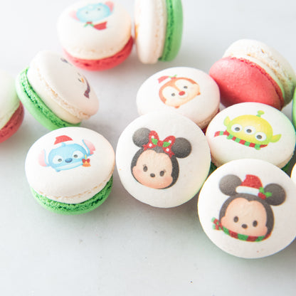 Ho ho ho! | Merry Christmas | Disney Christmas 12 pcs Macarons Set | $45.80 Nett
