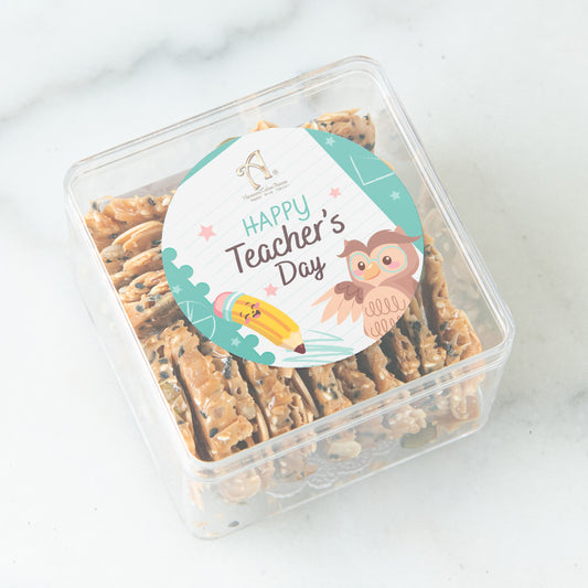 Happy Teacher's Day | Teacher's Temptations Florentine Cookies | $12.80 Nett